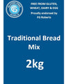 Gluten Free World - Traditional Bread Mix 2kg (Formerly F.G. Roberts)