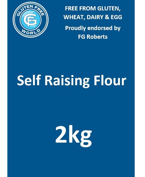 Gluten Free World - Self Raising Flour 2kg (Formerly F.G.Roberts)