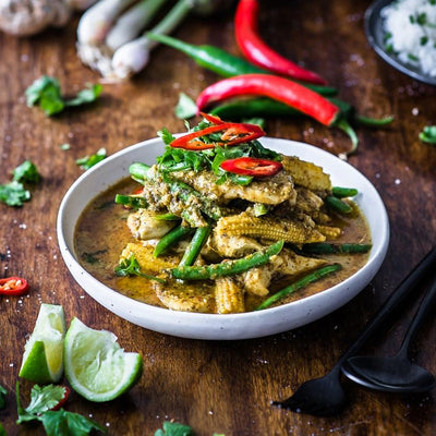 Turban Chopsticks - Paste - Thai Green Curry 240g