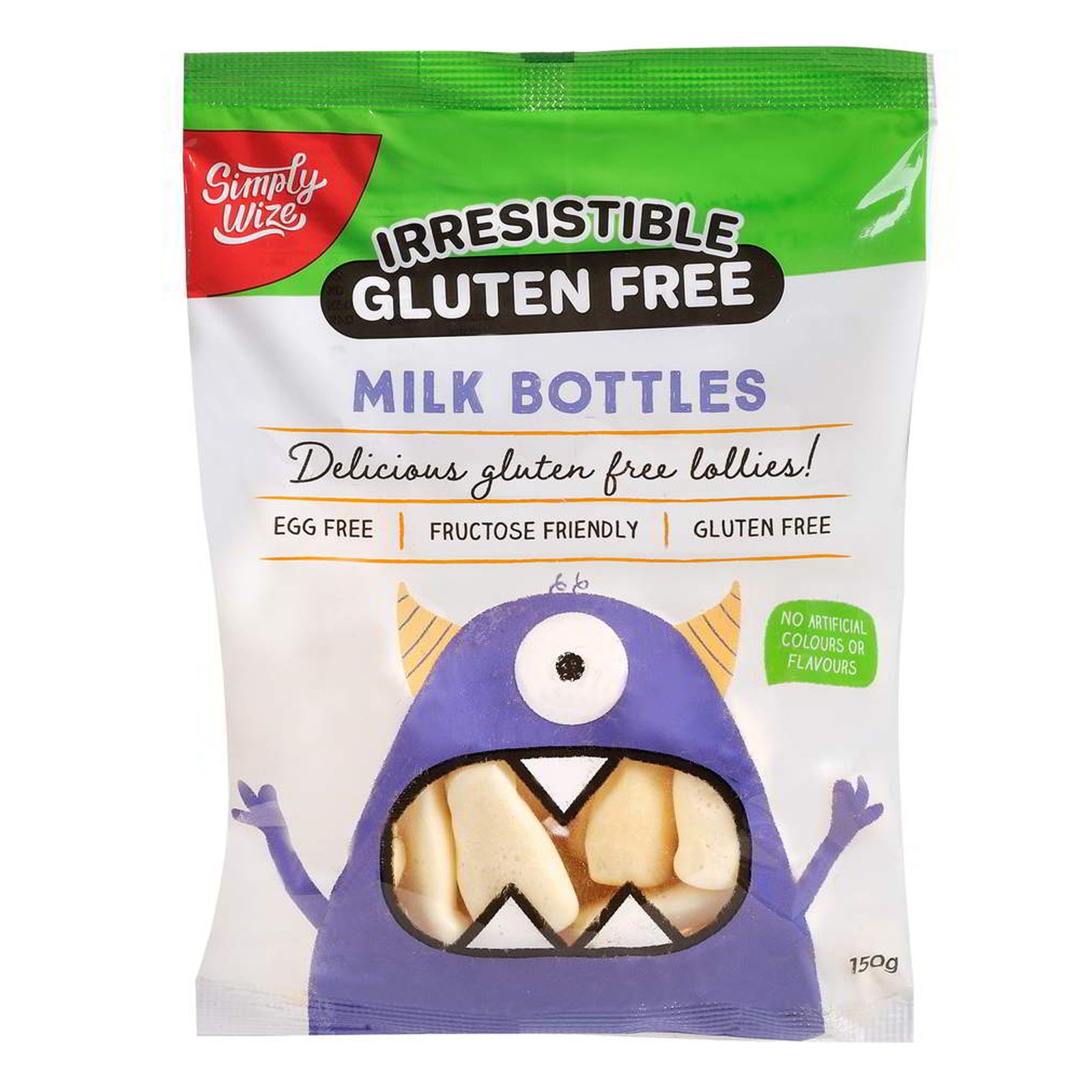 Simply Wize - Irresistible Milk Bottles 150g