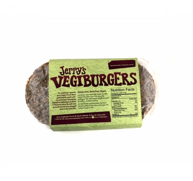 Jerry's Vegiburgers - Onion Free (4)