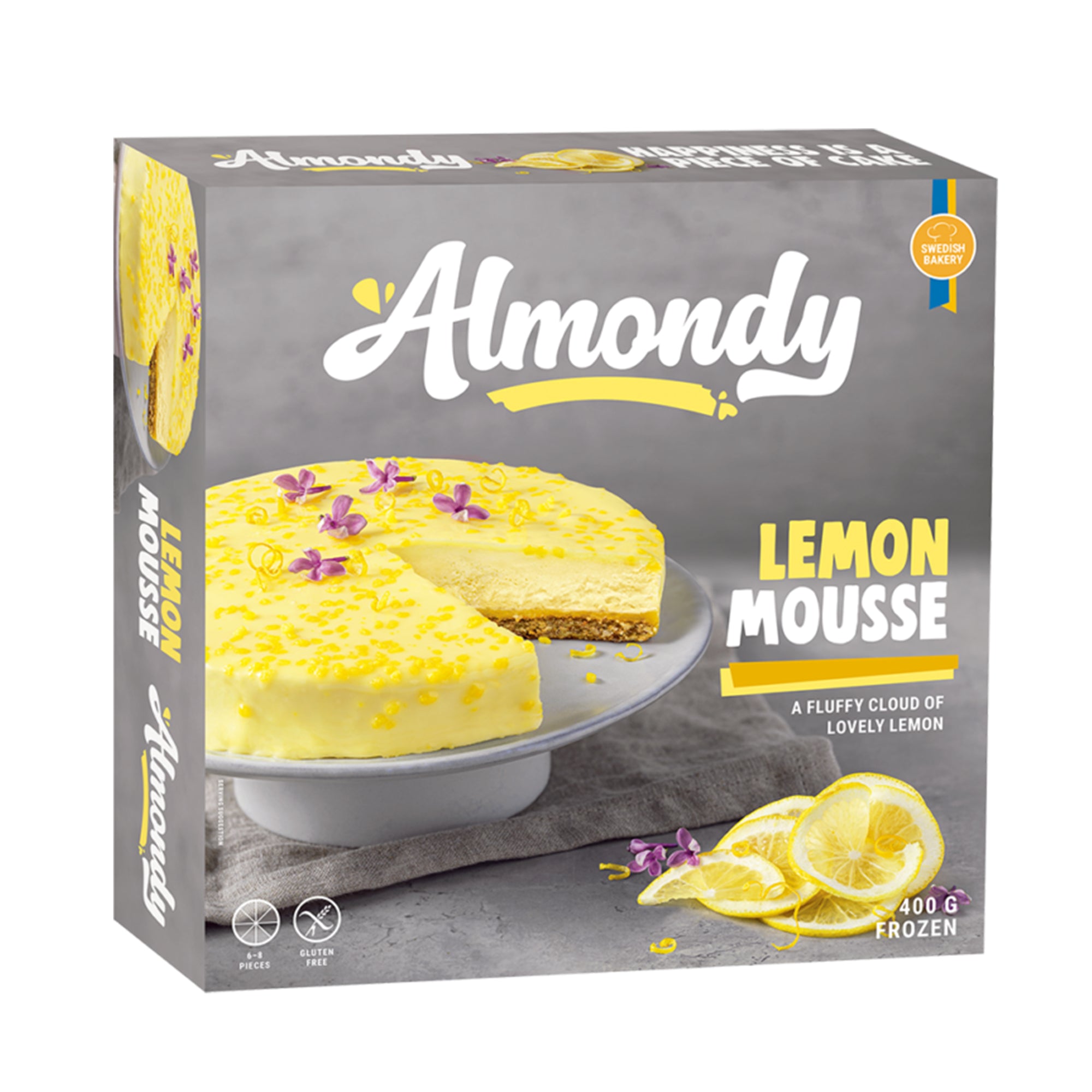 Almondy - Lemon Mousse Cake 400g