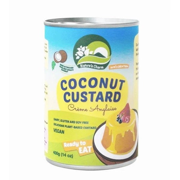 Natures Charm Coconut Custard 400g