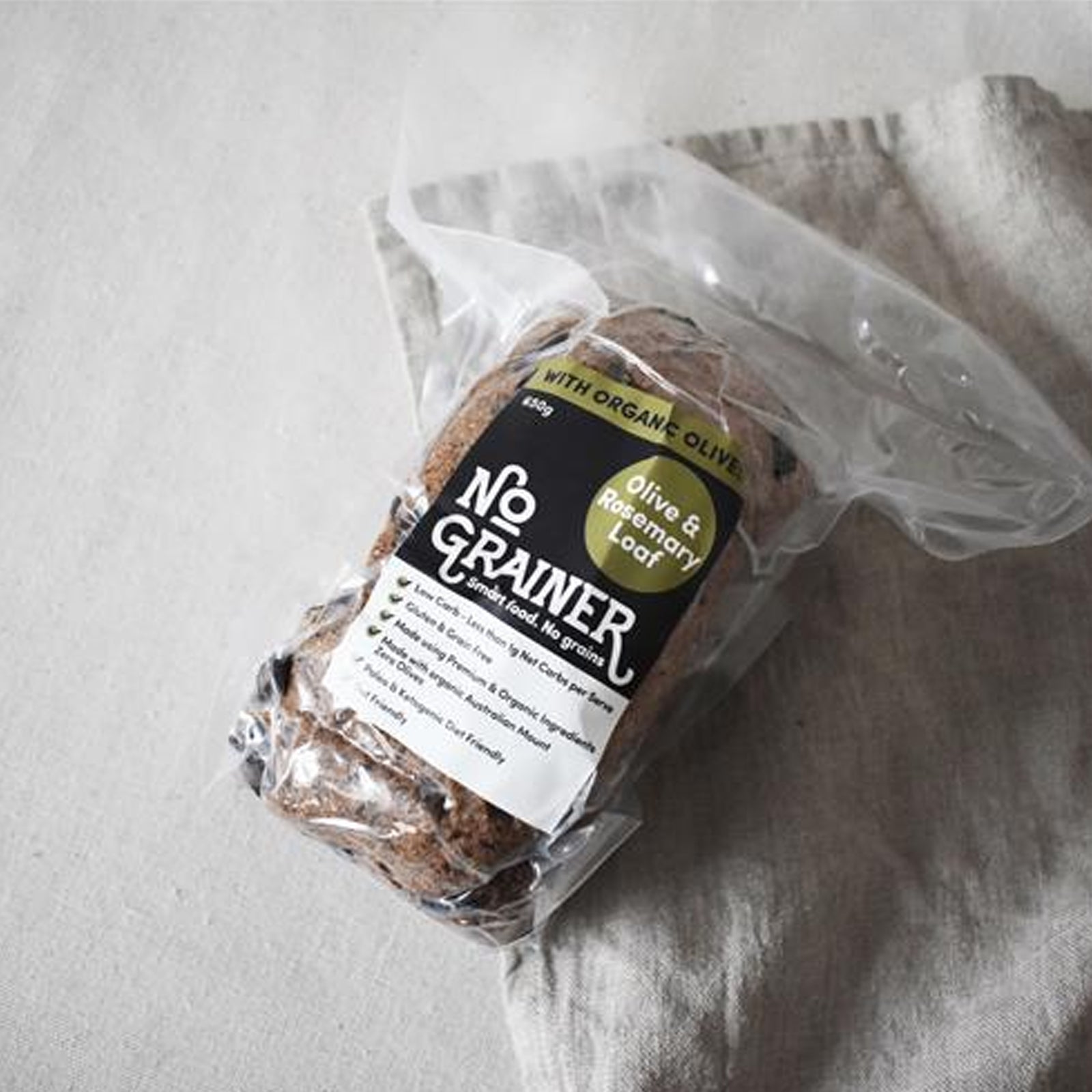 No Grainer Paleo Olive & Rosemary Loaf