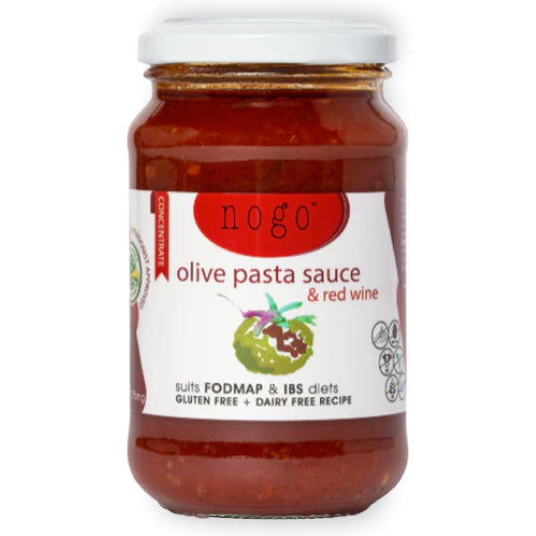 NoGo Pasta Sauce Concentrate Olive & Red Wine 375ml