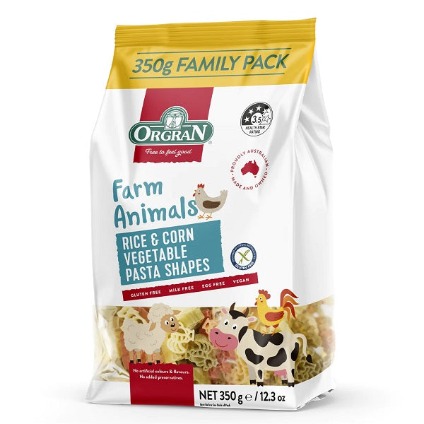 Orgran Pasta Farm Animals 350g