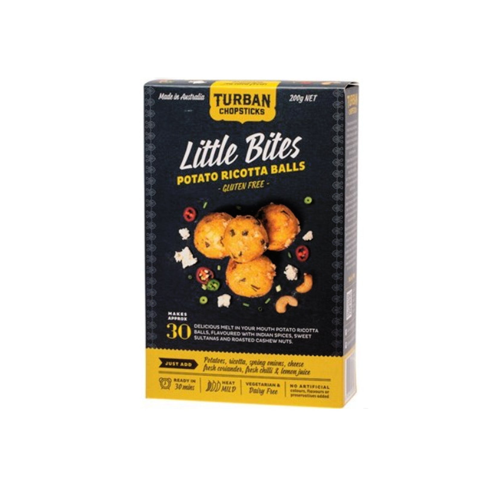 Turban Chopsticks -Potato Ricotta Balls 220g