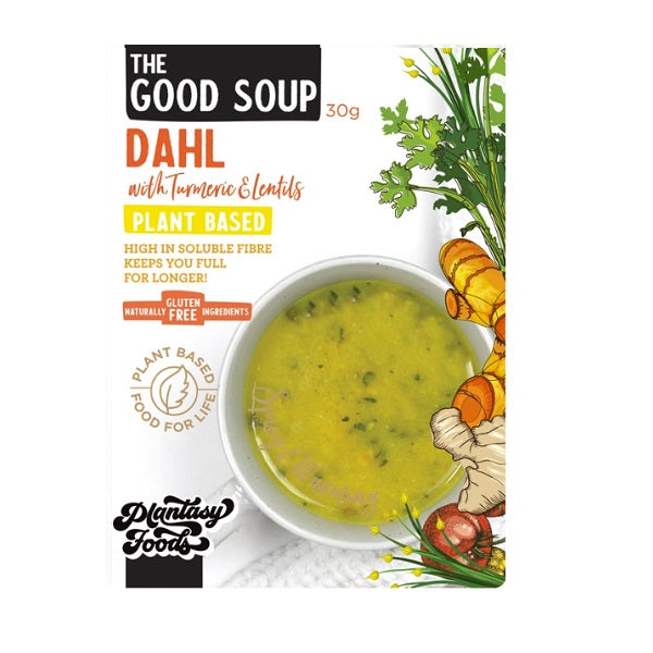 Plantasy Foods - The Good Soup - Dahl Turmeric & Lentils 30g