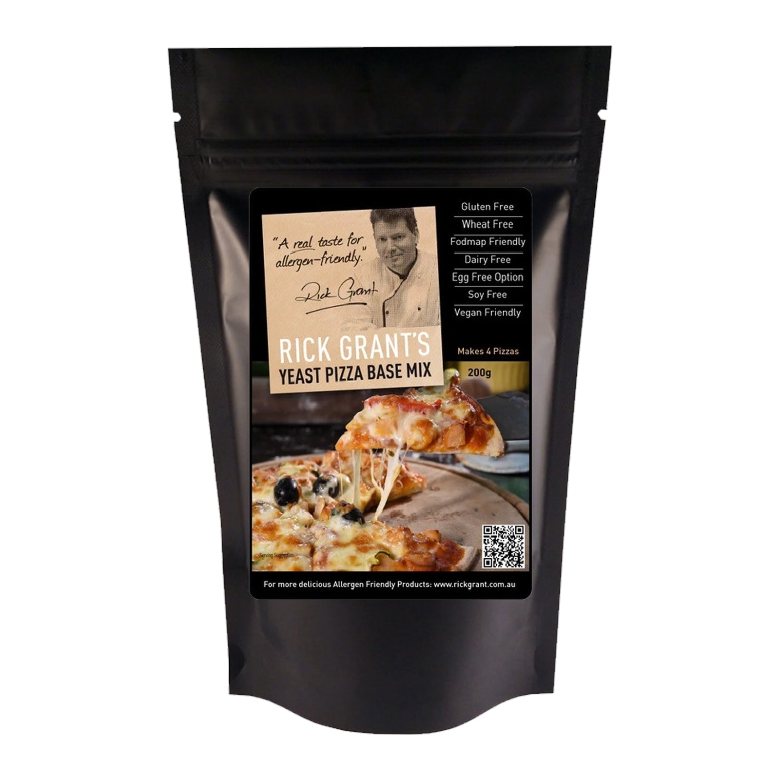 Rick Grants Mix - Pizza Base 200g