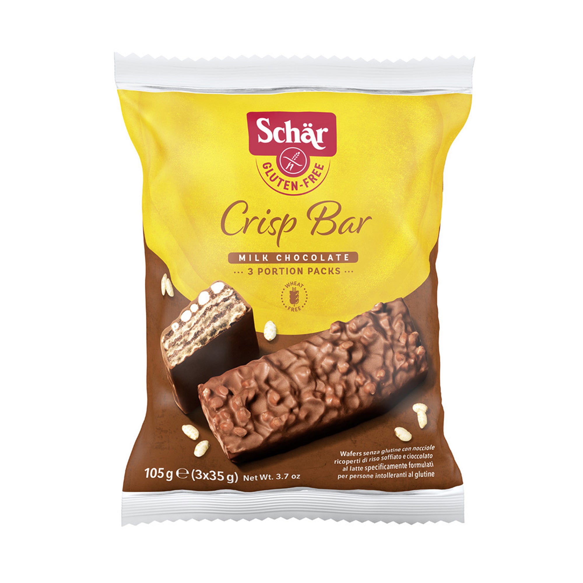 Schar Crisp Bar (3) 105g