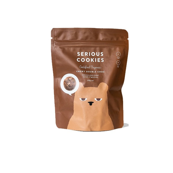 Serious Cookies - Chewy Double Choc Chip 170g