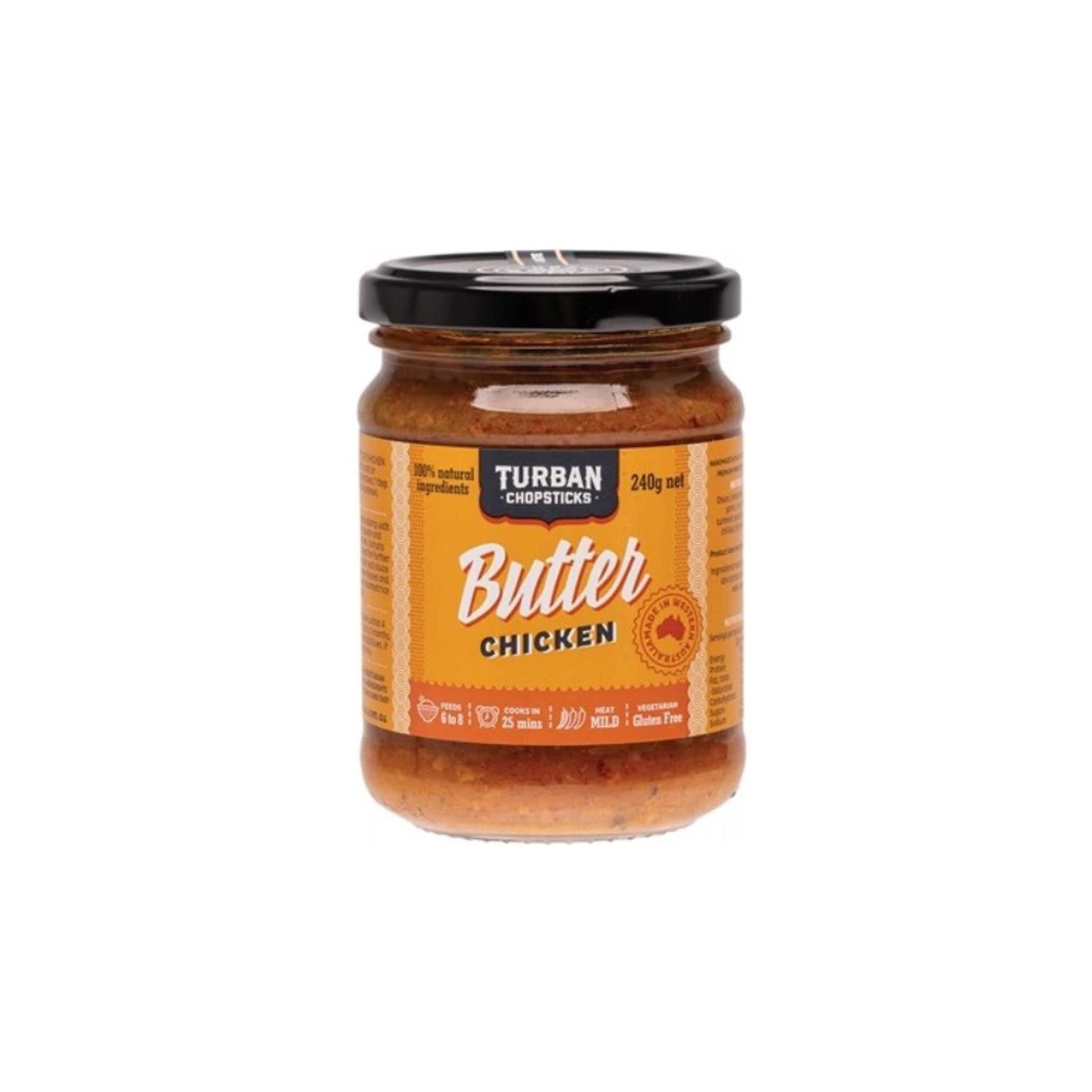 Turban Chopsticks - Paste - Butter Chicken 240g