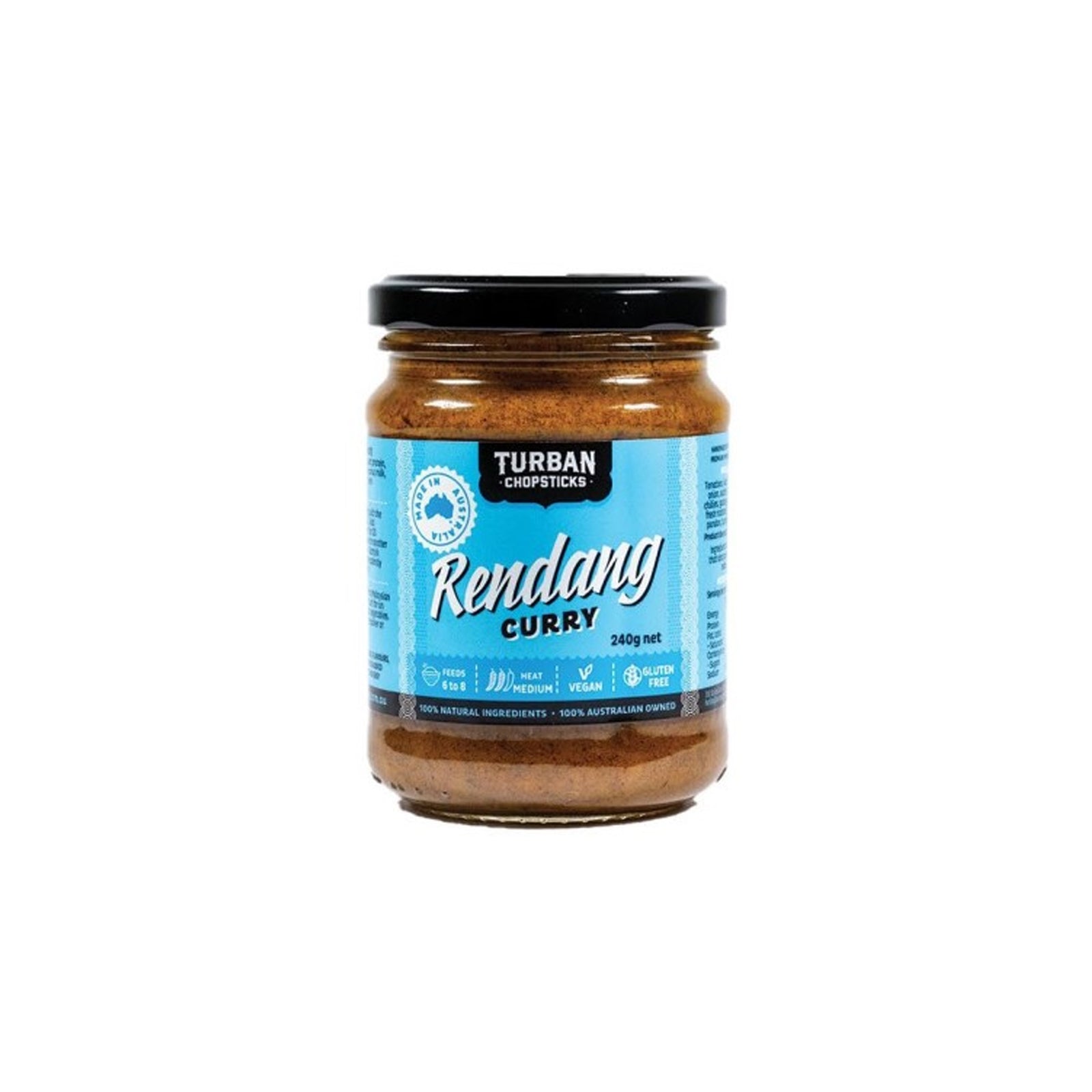 Turban Chopsticks - Paste - Rendang Curry 240g