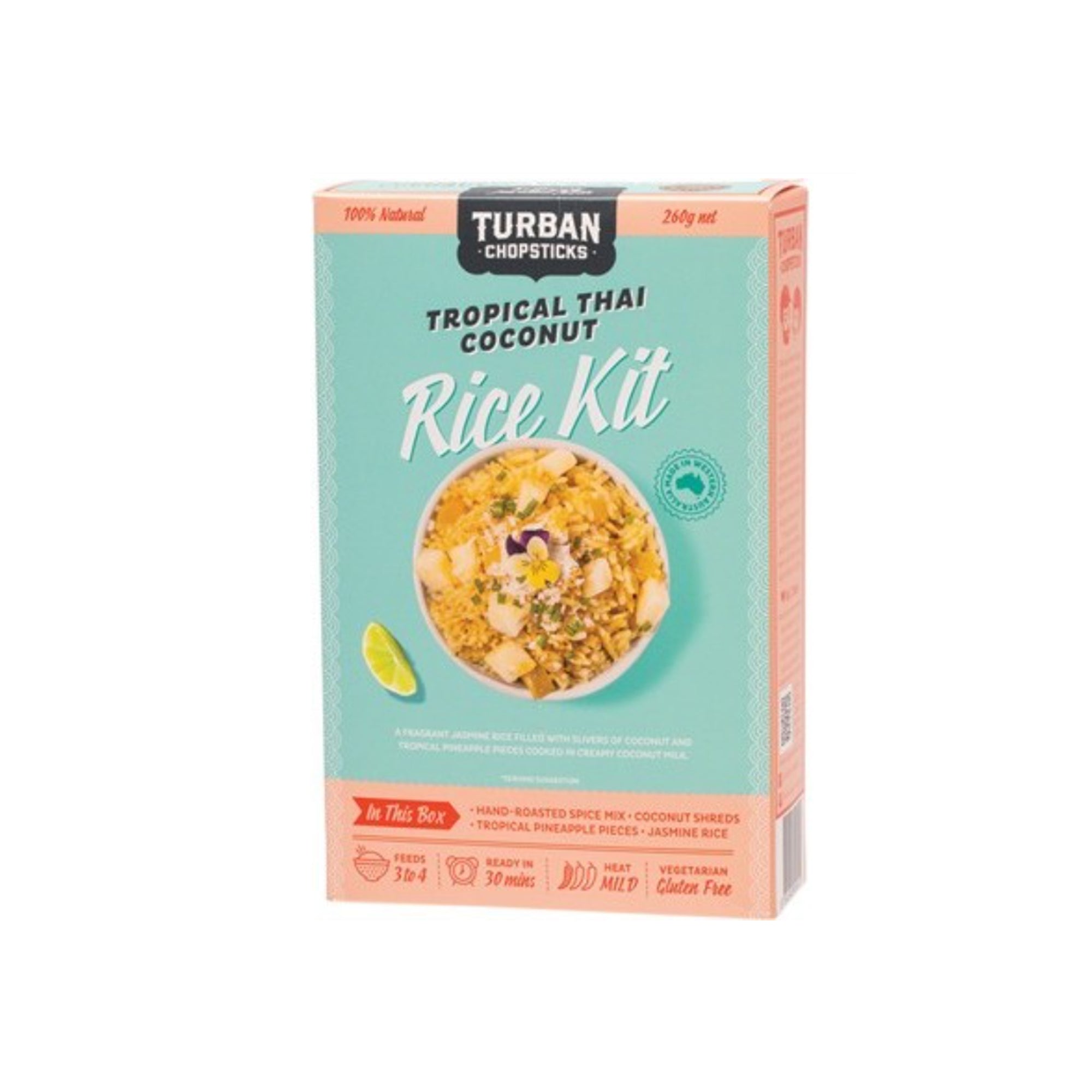 Turban Chopsticks - Rice Kit - Tropical Thai 260g