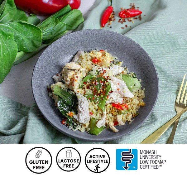 We Feed You - Poached Chicken & Rice W/ Green Spring Onion Chilli & Ginger 330g