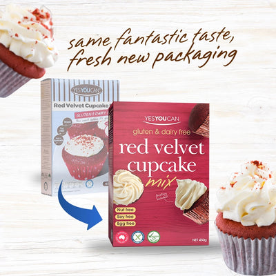 Yes You Can - Red Velvet Cupcake Mix 450g