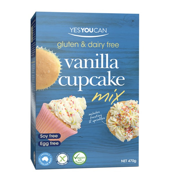 Yes You Can - Vanilla Cup Cake Mix With Frosting 470g