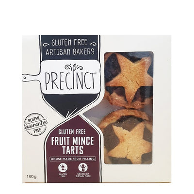 PRE ORDER: GF Precinct - Fruit Mince Tarts 4 Pack - shipping Nov 4th