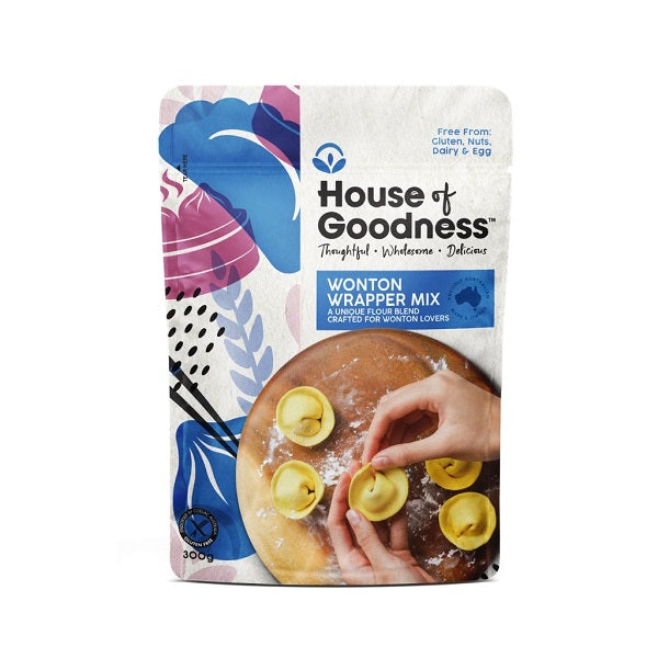 House Of Goodness - Wonton Wrapper Mix 300g