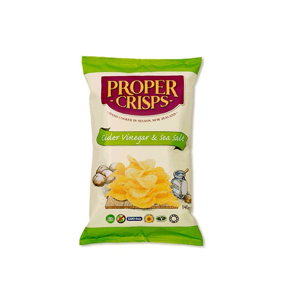 Proper Crisps Cider Vinegar 140g
