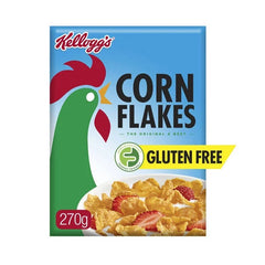 Kelloggs Corn Flakes Gluten Free Cereal 270g X 10