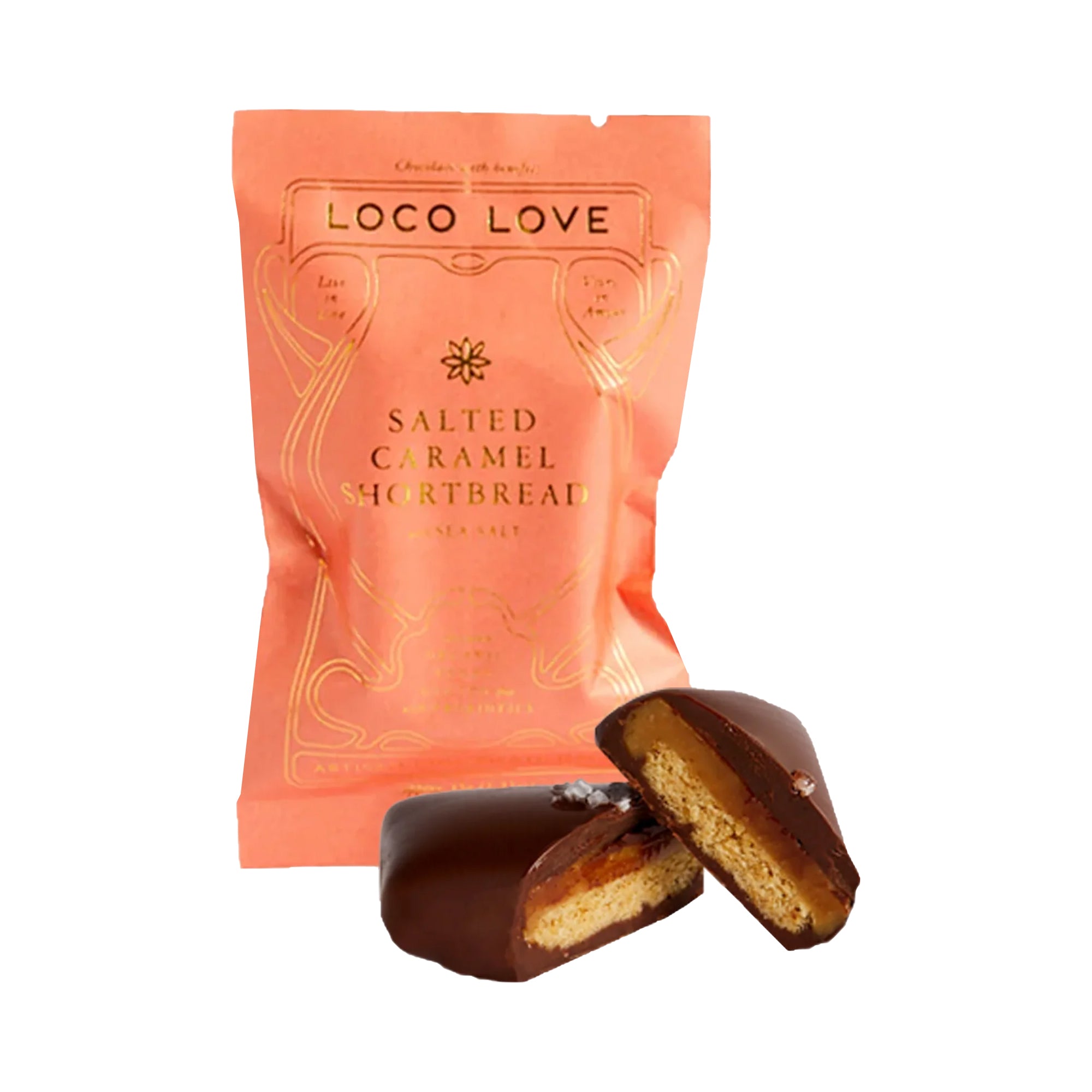 Loco Love - Salted Caramel Shortbread 30g