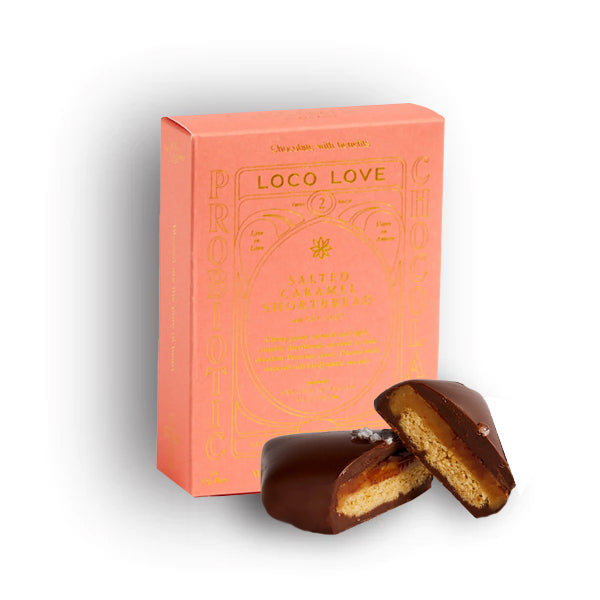 Loco Love - Twin Salted Caramel Shortbread 60g