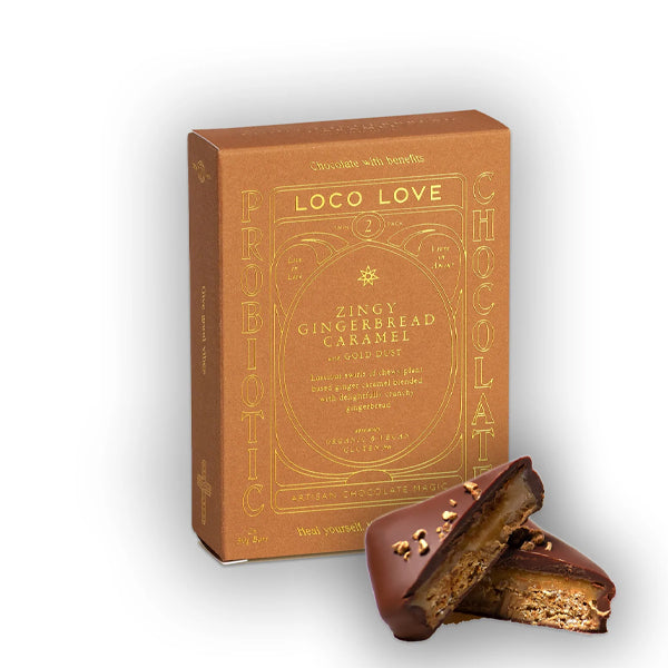 Loco Love Twin Gift Box (2) - Gingerbread Caramel 60g