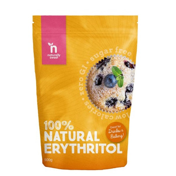 Brown Erythritol 1kg 500g - 100% Natural Brown Sugar Alternative, Free P&P