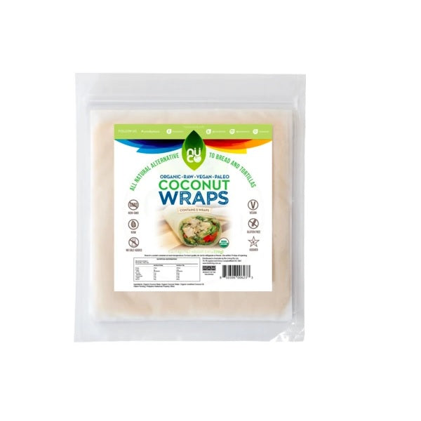 Nuco Coconut Wraps Natural (5) 70g