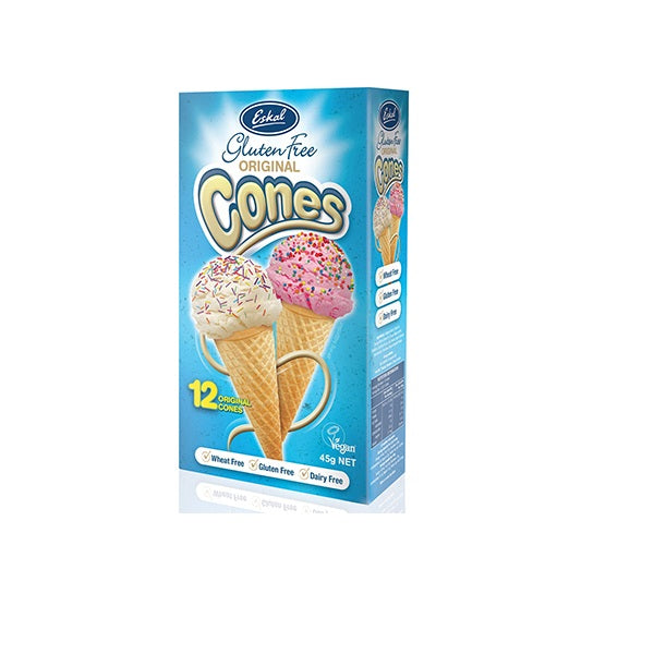 Eskal Ice Cream Cones 45g