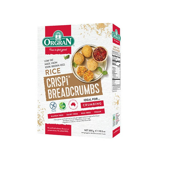 Orgran - Breadcrumbs - Crispy Rice 300g