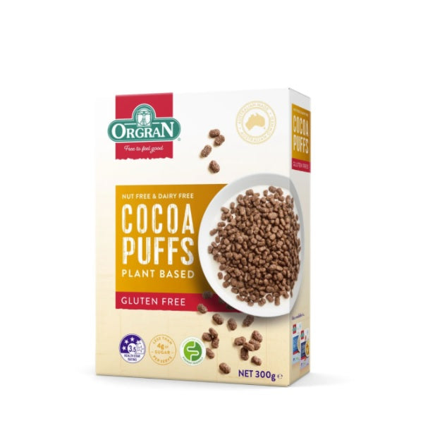 Orgran - Cereal - Cocoa Puffs 300g
