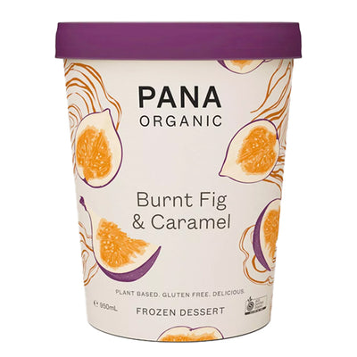 Pana Icecream - Burnt Fig & Caramel - Large 950ml - Free Foods