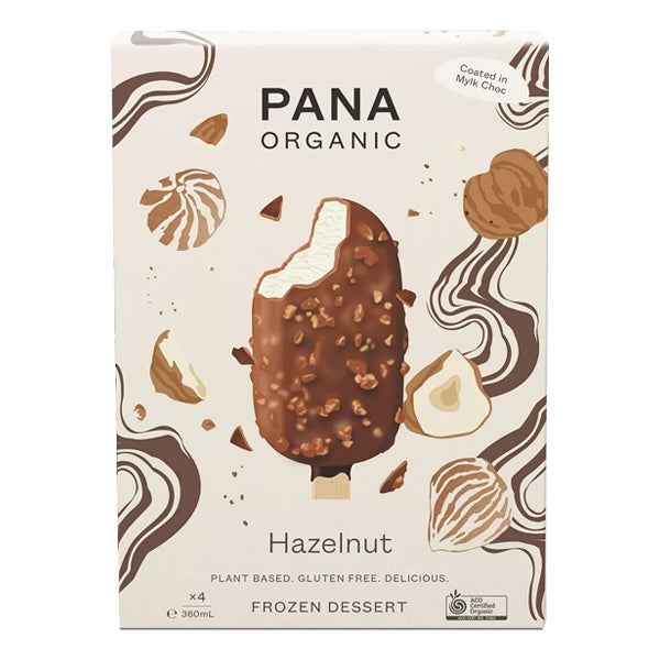 Pana Icecream - Sticks - Chocolate Hazelnut 4 Pack