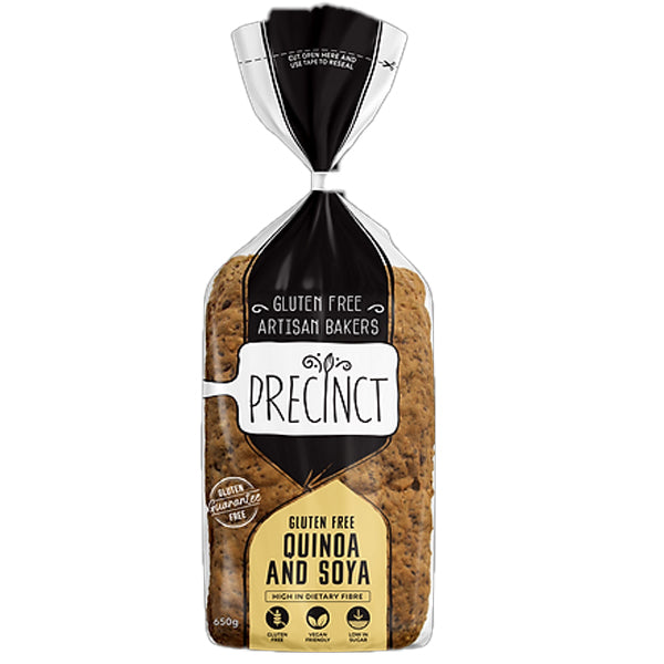 GF Precinct Loaf - Quinoa & Soya Sliced 650g