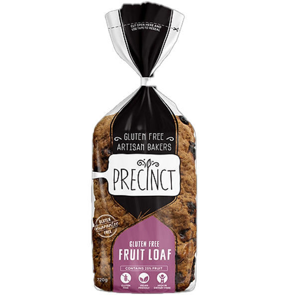 GF Precinct Loaf - Fruit Sliced 720g