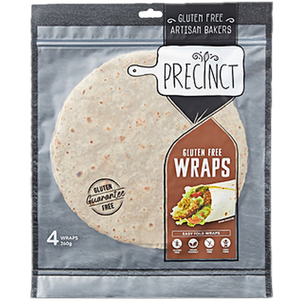 GF Precinct Buckwheat Wraps - Pack of 4 260g