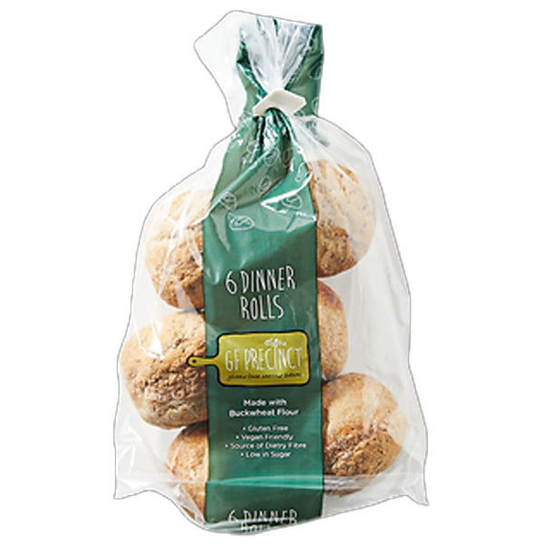 GF Precinct Dinner Rolls - Plain Pack of 6 270g