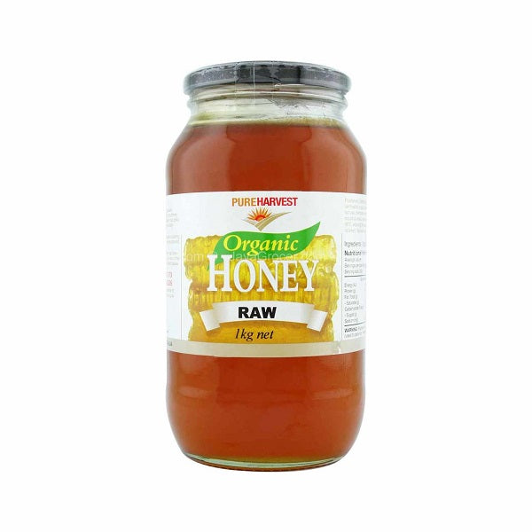 Pure Harvest Honey Raw Organic 1kg