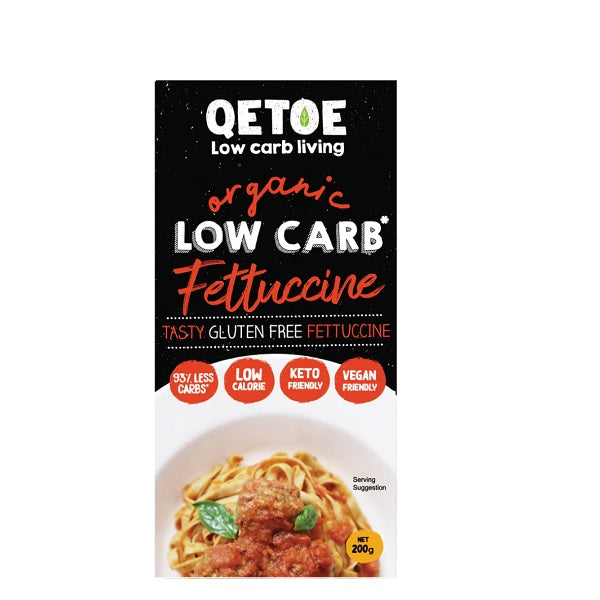 Qetoe Low Carb Pasta - Fettucine 200g