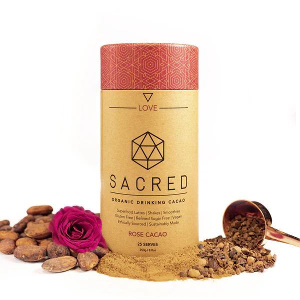 Sacred Taste - Love Rose Organic Drinking Cacao 250g