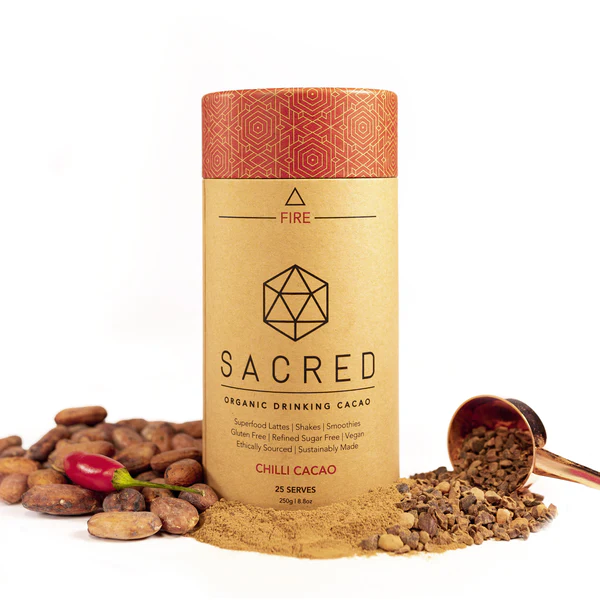 Sacred Taste - Fire Chilli Organic Drinking Cacao 250g