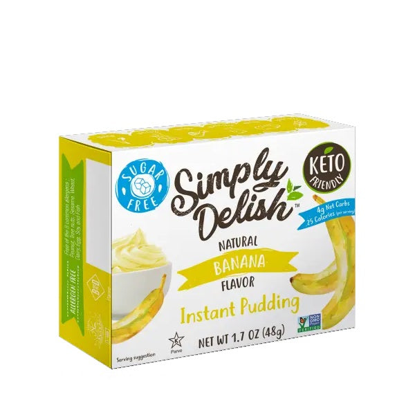 Simply Delish - Pudding & Pie Filling - Banana 48g