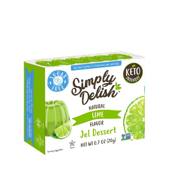 Simply Delish - Jelly - Lime 48g