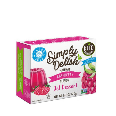 Simply Delish - Jelly - Raspberry 6 x 20g