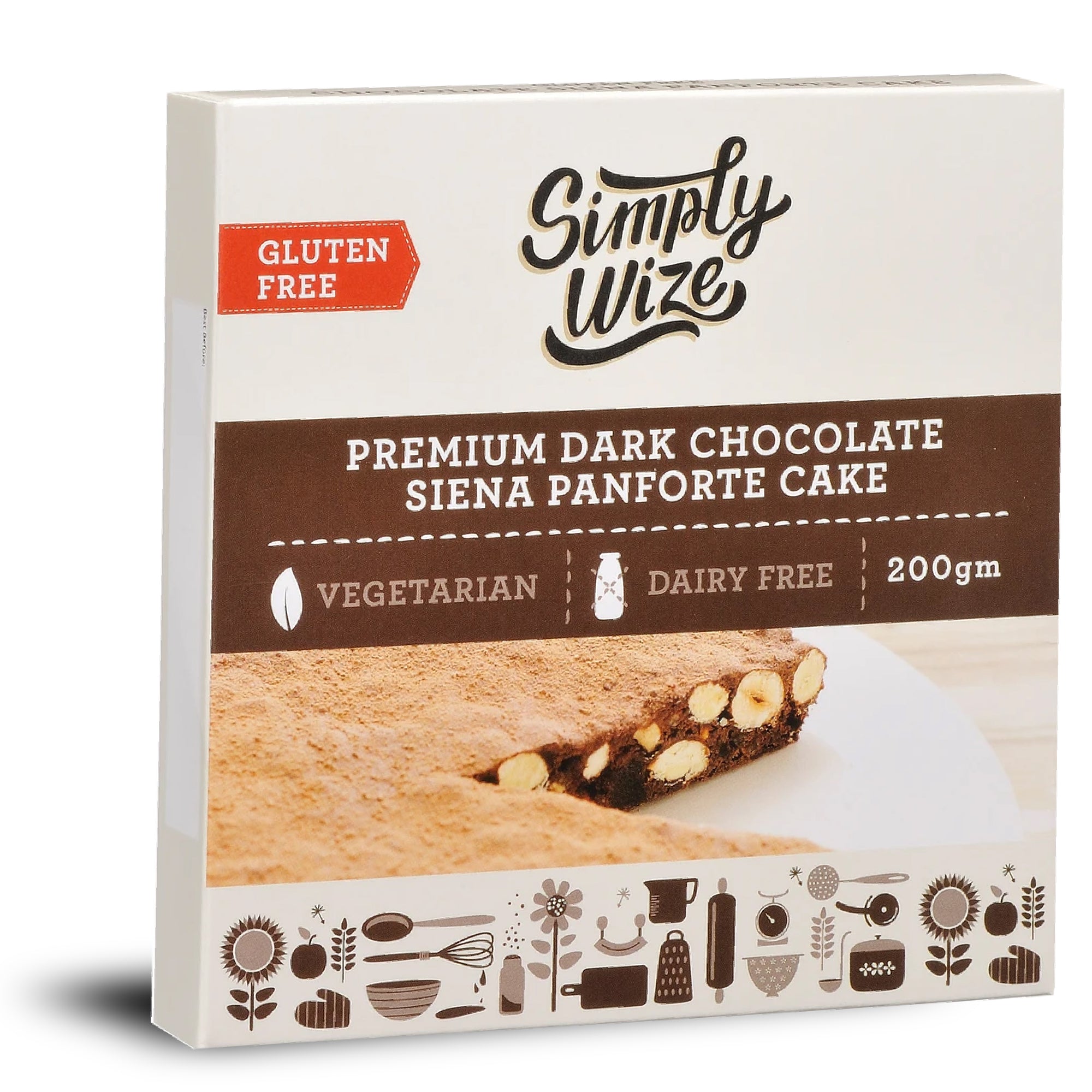 Supergood! Vegan & Gluten Free Soft 'n' squidgy Chocolate Cake Mix 200g |  The Little Yellow Label Co. | High-end best before BBE short dated products  | Organic ketogenic vegan gluten free