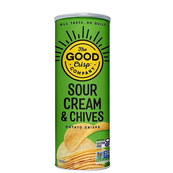 The Good Crisp Co - Sour Cream & Chives 160g