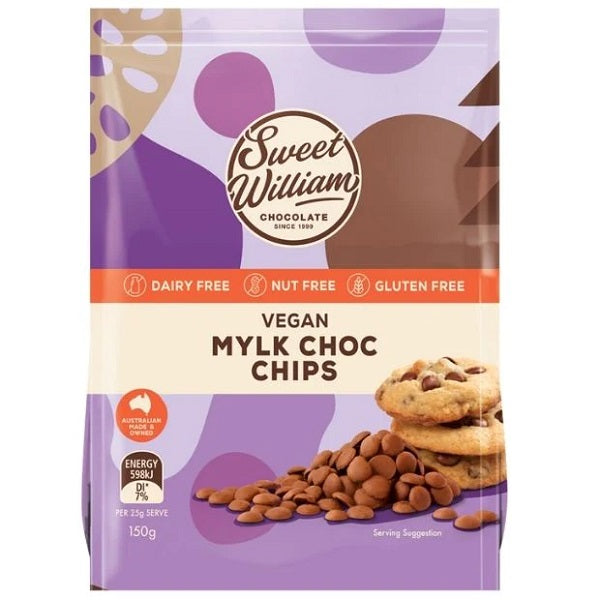 Sweet William - Chocolate Chips 150g