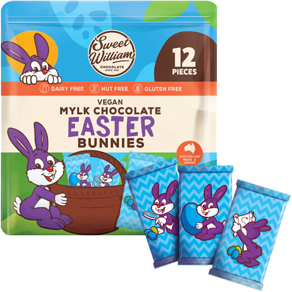 Sweet William Easter Bunnies 12 Pack 155g